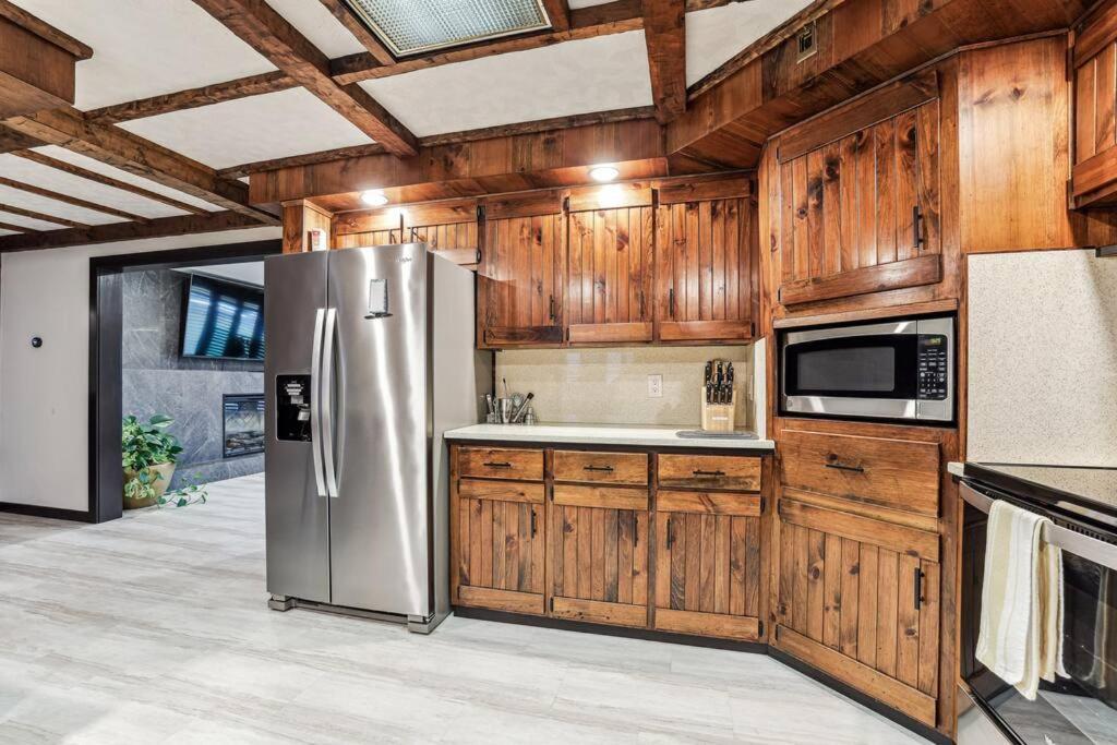 Luxury-Cabin Mount View *Gym*Game Room *Fire Place Lehighton Екстер'єр фото