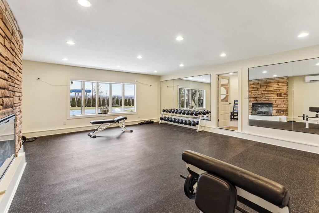 Luxury-Cabin Mount View *Gym*Game Room *Fire Place Lehighton Екстер'єр фото